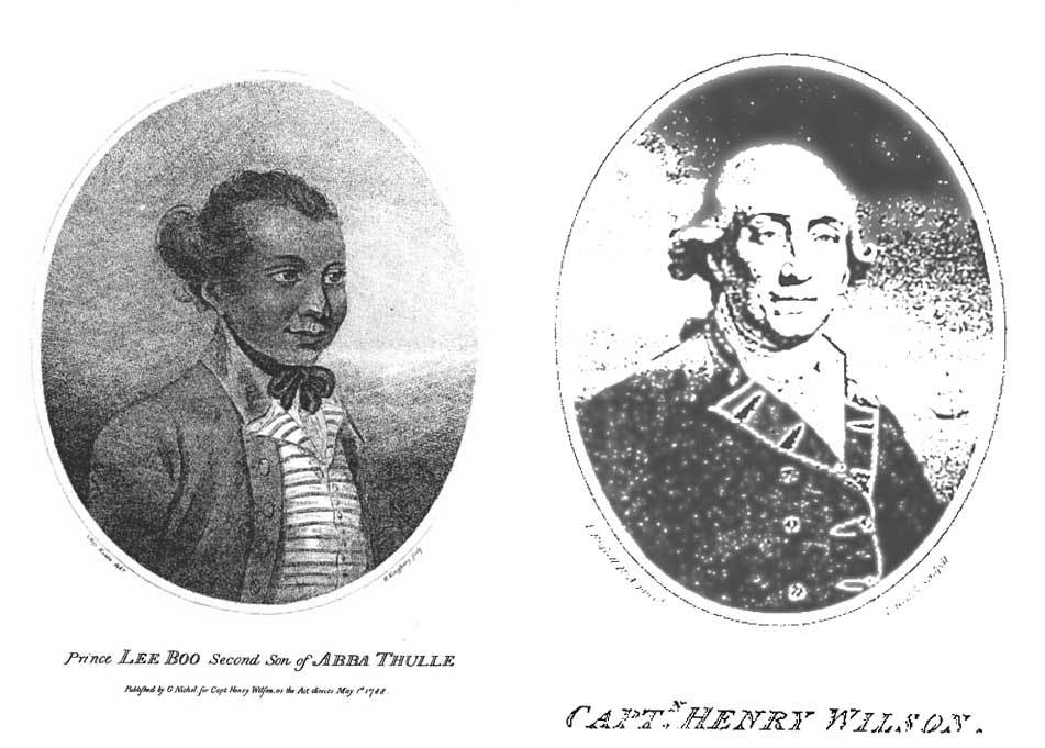 Prince Lee Boo and Capt. Wilson Prince Lee Boo and Capt. Wilson